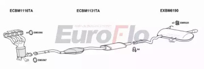 Система выпуска ОГ EuroFlo BM31820 3008